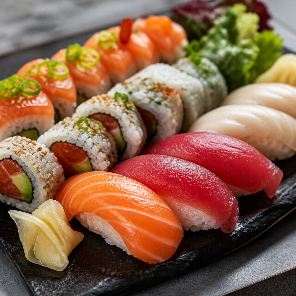 kimbap vs sushi nutrition