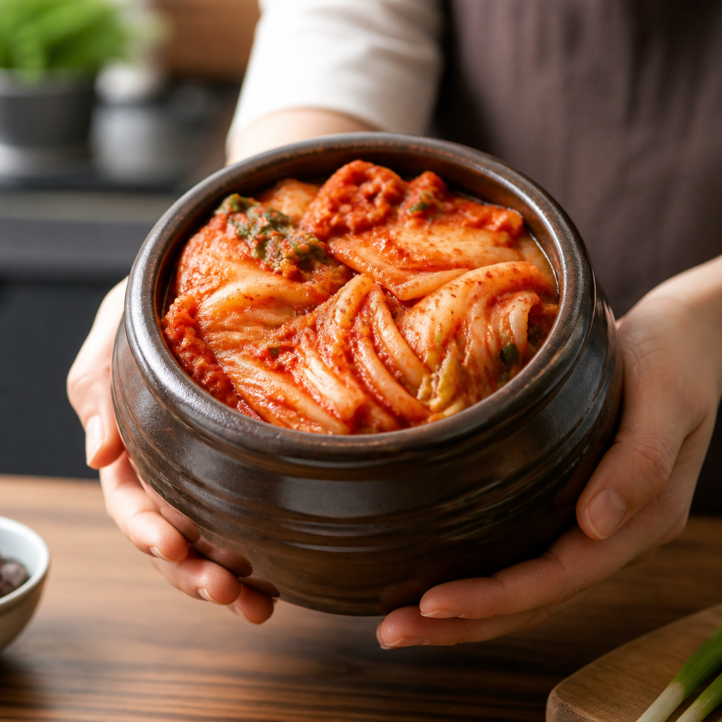 김치 맛 묘사 방법